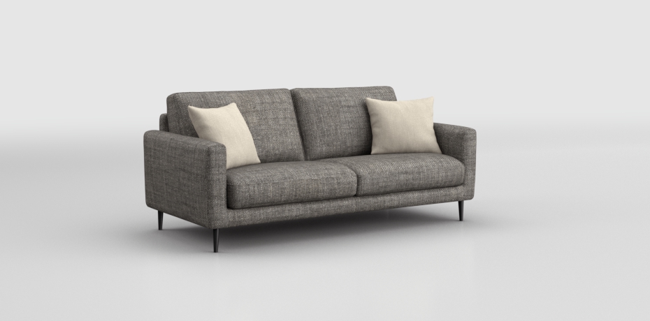 Sottorio - 4 seater leg col. charcoal grey